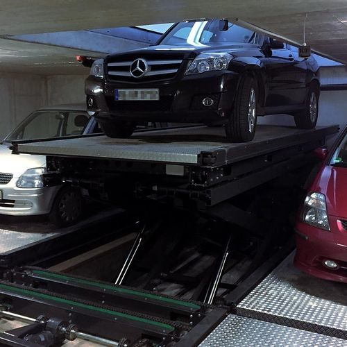 Sistema di parcheggio con piattaforma - SQUAREPARKER - Nussbaum Parking