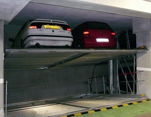 Piattaforma di parcheggio inclinata - Liftparker N4202 - Nussbaum Parking - meccanica / a due livelli