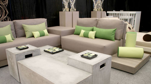 Divano modulare - CHARISMA - In4Out - contemporaneo / da giardino / in plastica