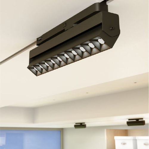 Faretti a binario LED - TRAM 20W & 30W  - Beneito Faure Lighting - rettangolare / in alluminio estruso / contract