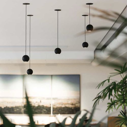 Lampada a sospensione - BORA - Beneito Faure Lighting - in alluminio / contemporanea / con cavo