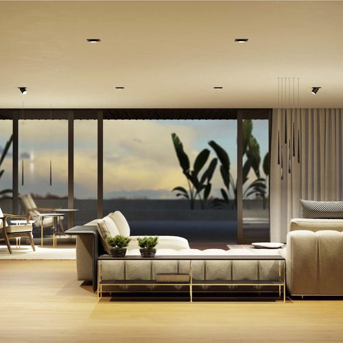 Faretto da incasso a soffitto - OXO C 12W - Beneito Faure Lighting - LED / rotondo / IP20