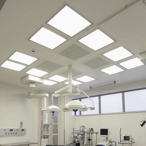 Luce da incasso a soffitto - CLEAN ROOM DO - Buck d.o.o.  - LED / a lampada fluorescente / quadrata