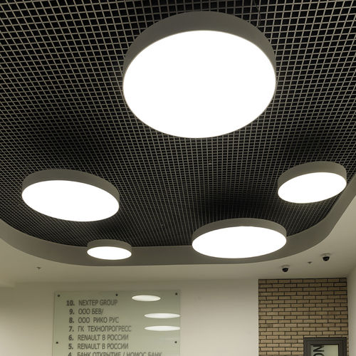 Luce a sospensione - LUNA DO /S - Buck d.o.o.  - LED / a lampada fluorescente / rotonda