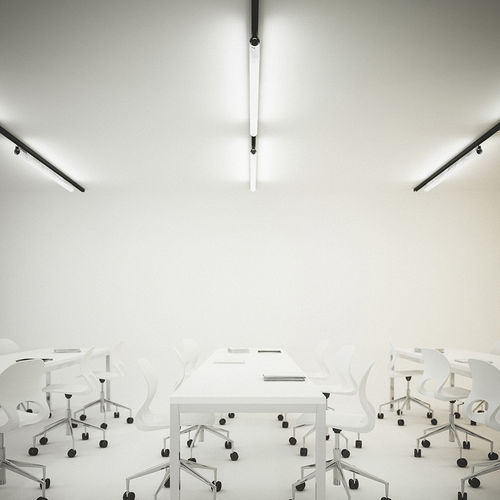Faretti a binario LED - LUCIA /T - Buck d.o.o.  - a lampada fluorescente / lineare / in alluminio estruso