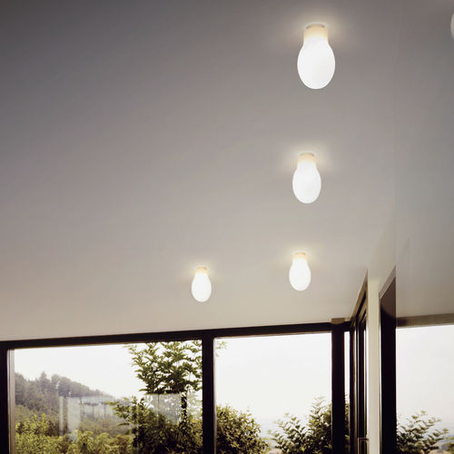 Plafoniera contemporanea - DROP - Casablanca Leuchten GmbH Distribution millelumen  - in alluminio / in vetro soffiato / alogena