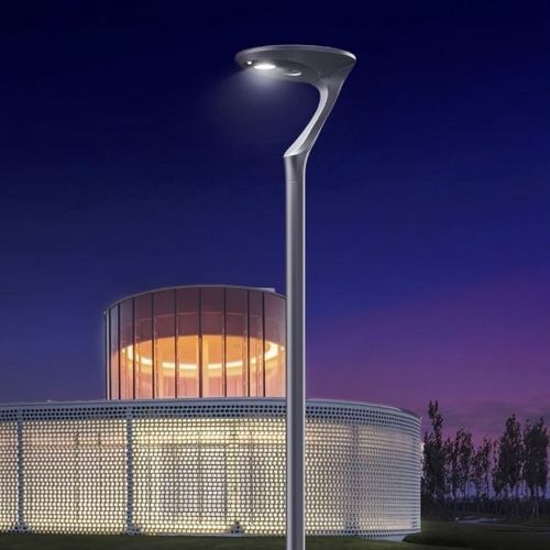 Lampione da giardino - OVNIO - danlite - contemporaneo / in alluminio / LED