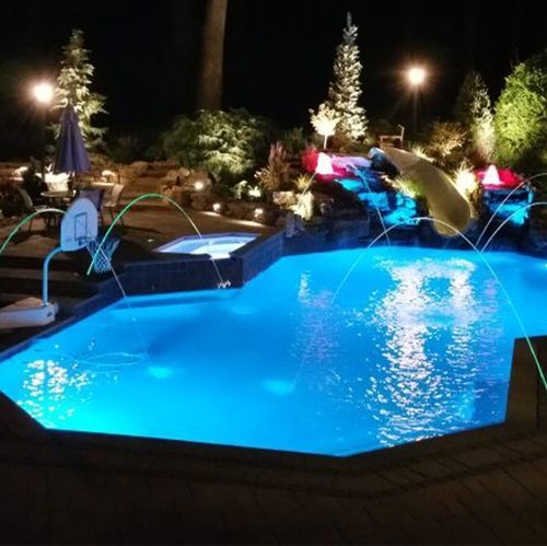 Faretto da incasso - COLORPOOL-PLAY - danlite - LED / rotondo / da giardino