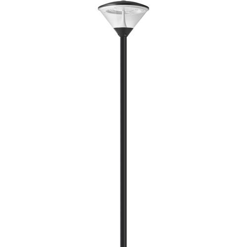 Lampione urbano - ELENIO PEDESTRIAN - danlite - contemporaneo / in alluminio / con diffusore in vetro temprato