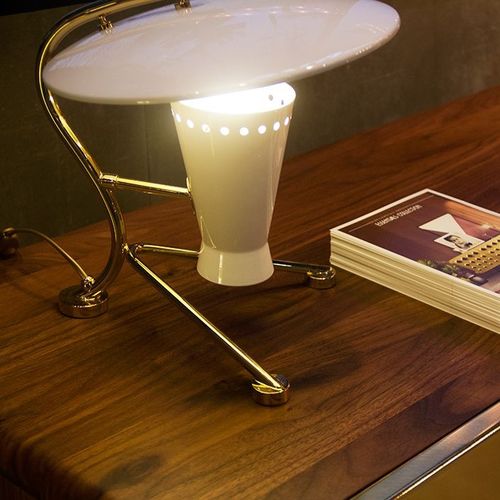 Lampada da tavolo - BARRY - DelightFULL - in alluminio / in ottone / contemporanea