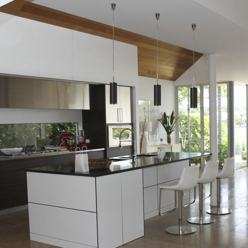Lampada a sospensione - MARCUS - DelightFULL - in ottone / design minimalista / con cavo