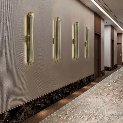 Applique contemporanea - MATHENY XL - DelightFULL - da interno / in ottone / fissa