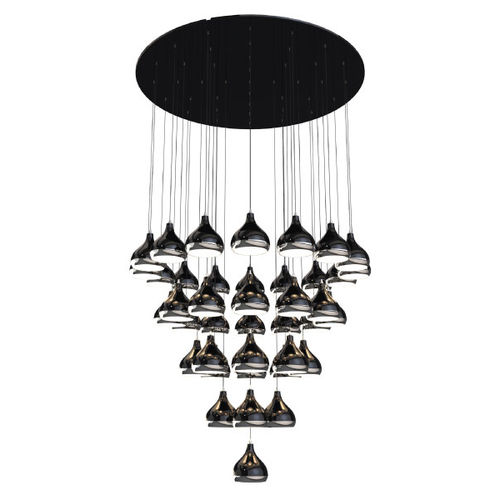 Lampadario contemporaneo - HANNA - DelightFULL - in ottone / in alluminio / contract