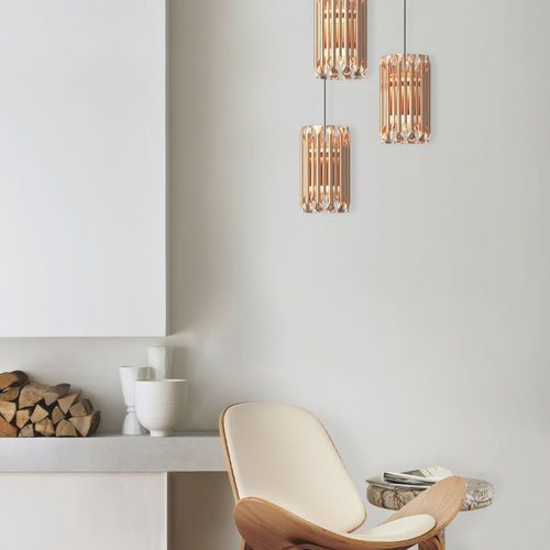 Lampada a sospensione - MATHENY  - DelightFULL - in ottone / design minimalista / per uso residenziale
