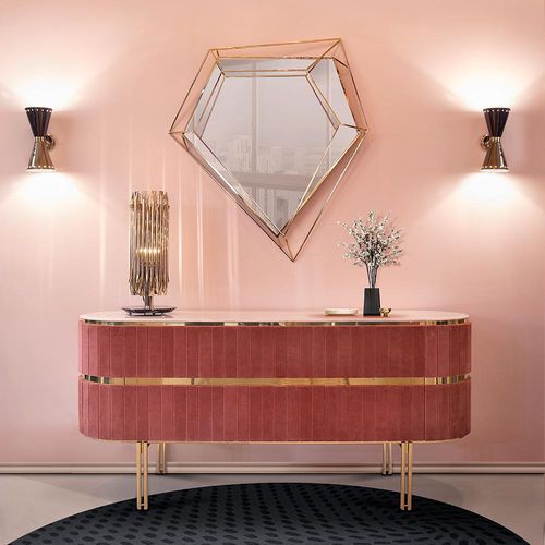 Lampada da comodino - MATHENY - DelightFULL - in ottone / in marmo / contemporanea
