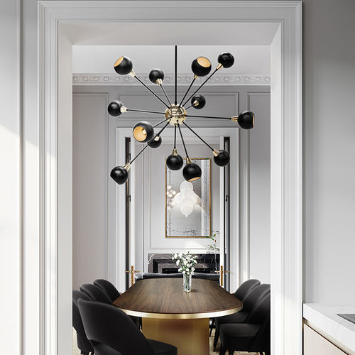 Lampada a sospensione - BLAKEY - DelightFULL - in ottone / contemporanea / con cavo
