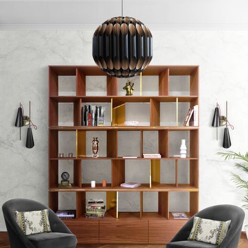 Lampada a sospensione - KRAVITZ - DelightFULL - in alluminio / contemporanea / con cavo