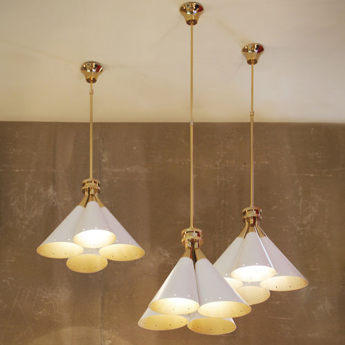 Lampada a sospensione - MADELEINE - DelightFULL - in alluminio / in ottone / in stile industriale