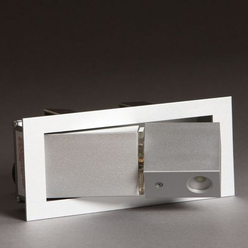 Applique contemporanea - Ecoled  - da interno / in metallo / rettangolare