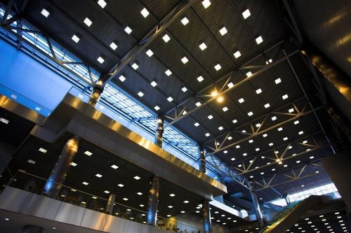 Plafoniera contemporanea - 600 x 600 - Ecoled  - quadrata / in alluminio / LED