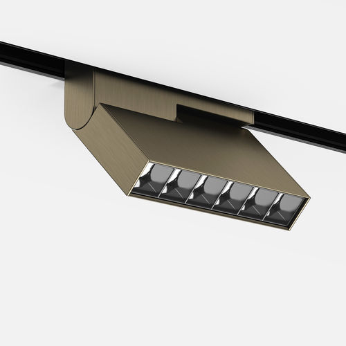 Faretti a binario LED - °knick small - Eden Design B.V.B.A  - rettangolare / in alluminio / per negozio