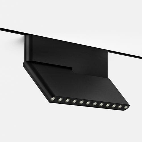 Faretti a binario LED - °knick.micro - Eden Design B.V.B.A  - rettangolare / in alluminio verniciato / contract