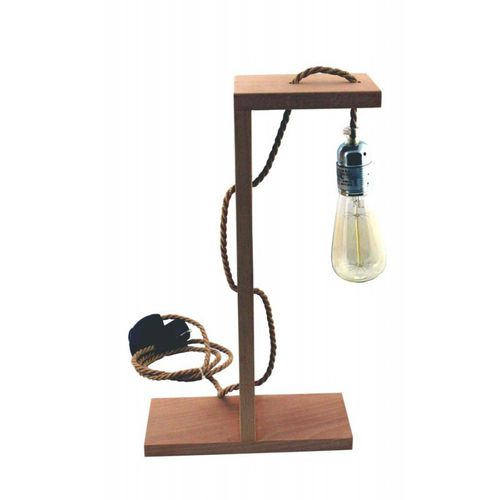 Lampada da tavolo - DEPI.07 - Gallis SA  - in legno / in corda / contemporanea