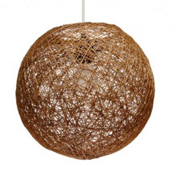 Lampada a sospensione - RATTAN  - Gallis SA  - in rattan / contemporanea / con cavo