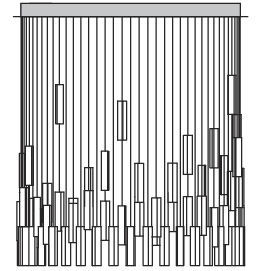 Lampadario contemporaneo - LOCI - graypants  - in vetro / a cascata / 1 livello