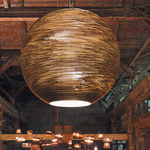 Lampada a sospensione - ARCTURUS - graypants  - in cartone / in stile / con cavo