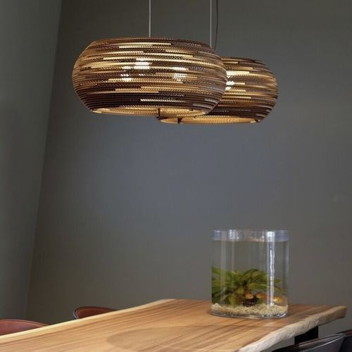 Lampada a sospensione - OHIO - graypants  - in vetro smerigliato / in cartone / in stile