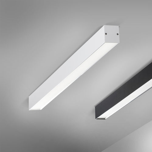 Luce sporgente - LIPO - Halla - da incasso a soffitto / LED / lineare