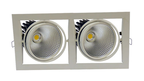 Faretto da incasso a soffitto - GATU : 21-001F-20GHE/840, S - Halla - LED / in metallo / orientabile