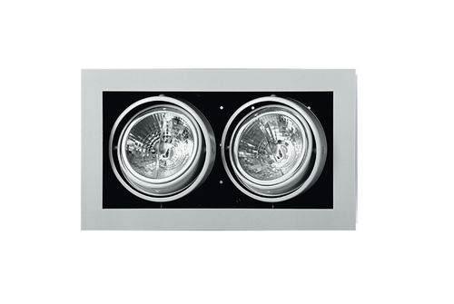 Faretto da incasso a soffitto - GATU : 21-000N-2100L, S - Halla - alogeno / in metallo / orientabile