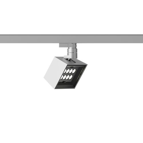 Faretti a binario LED - LI.CO - Hoffmeister Leuchten GmbH  - quadrato / in metallo / per ufficio