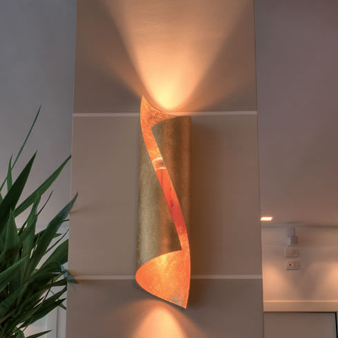Applique contemporanea - HUÉ: P 54 - Knikerboker - da interno / in acciaio / LED