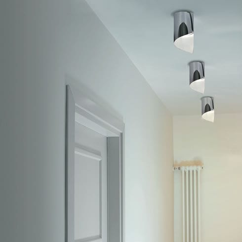 Plafoniera contemporanea - HUÉ: S 21 - Knikerboker - in acciaio / LED / da interno