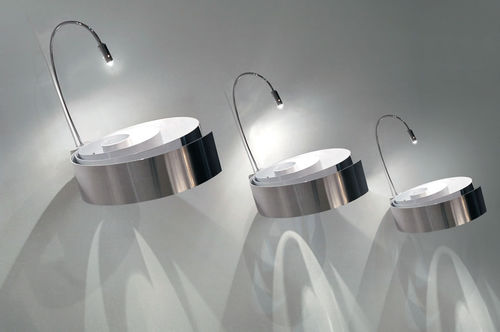 Applique contemporanea - SPIRALI: P 35 - Knikerboker - da interno / in alluminio / LED