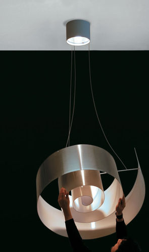 Applique contemporanea - SPIRALE: S 110 - Knikerboker - da interno / in alluminio / LED