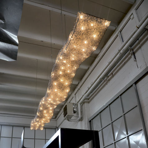 Lampada a sospensione - MT. 5 - Knikerboker - in alluminio / contemporanea / con cavo