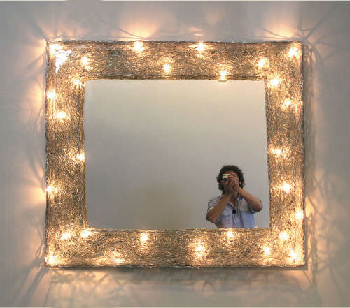 Specchio a muro - 90×60 - Knikerboker - contemporaneo / quadrato / orizzontale