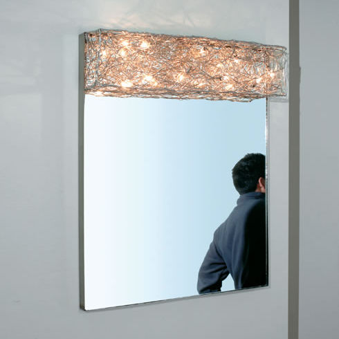 Specchio a muro - 50×60 - Knikerboker - contemporaneo / rettangolare / in acciaio