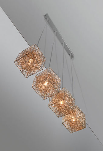 Lampada a sospensione - KUBINI: Z 4 - Knikerboker - in alluminio / contemporanea / con cavo