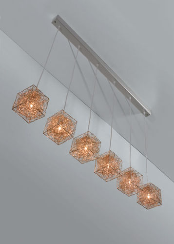 Lampada a sospensione - KUBINI: Z 6 - Knikerboker - in alluminio / contemporanea / con cavo