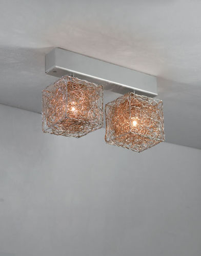 Plafoniera contemporanea - KUBINI: T 2 - Knikerboker - in alluminio / alogena / da interno