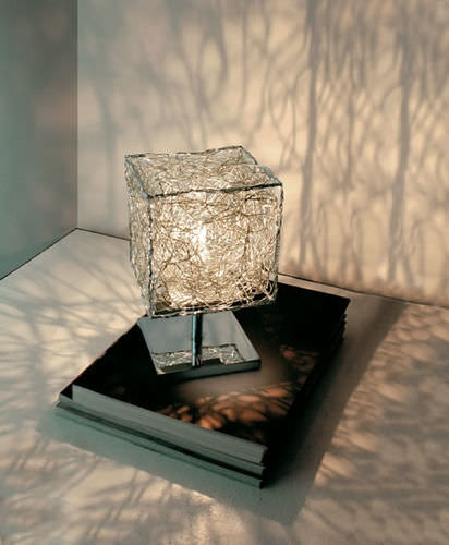 Lampada da tavolo - KUBINI - Knikerboker - in alluminio / contemporanea / con cavo