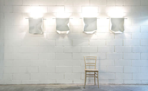 Applique design originale - STENDIMI: P 40 - Knikerboker - da interno / in acciaio / LED