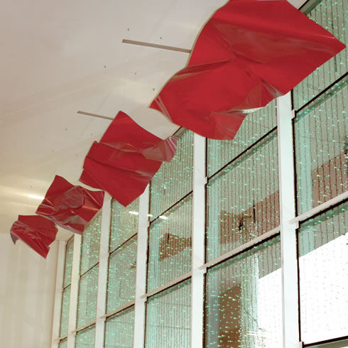 Lampada a sospensione - CRASH: S 300 - Knikerboker - in acciaio / design originale / con cavo
