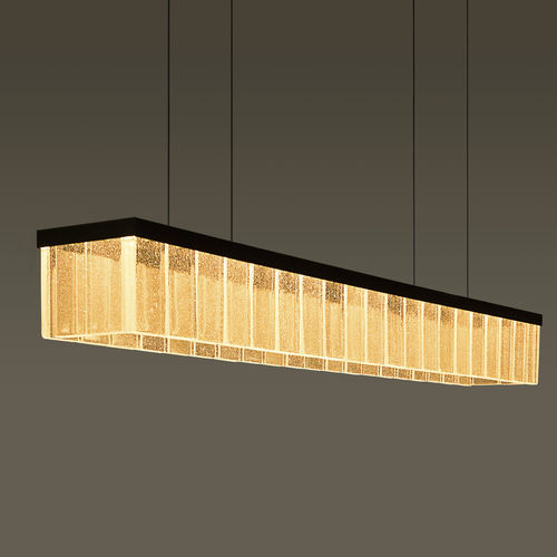 Lampadario contemporaneo - CASINO - MASSIFCENTRAL - in vetro / LED / fatto a mano