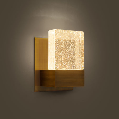 Applique contemporanea - PETIT PAPILLON ÉCRAN - MASSIFCENTRAL - da esterno / in vetro / rettangolare